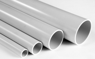  Гладкая труба 25мм ПВХ легкая ( серая )