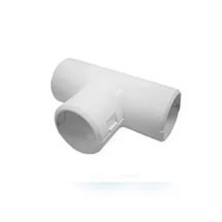 Тройник для труб 25мм (серый)