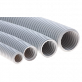 Труба гофрированная серая ДКС Гофрошланг D16